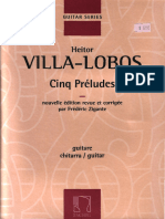 Five Prelude Heitor Villa Lobos