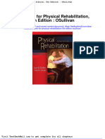 Full Download Test Bank For Physical Rehabilitation 5th Edition Osullivan PDF Full Chapter