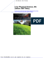 Full Download Test Bank For Physical Science 9th Edition Bill Tillery PDF Full Chapter