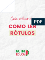 Como Ler Rótulos - Nutrieduca