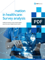 Digital Transformation in Healthcare Survey Analysis