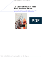 Full Download Essentials of Corporate Finance Ross 8th Edition Solutions Manual PDF Full Chapter