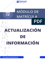 Actualiza Info Classroom