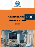 CRITICAL CARE Pocket Guide 2022