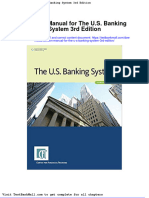Full Download Solution Manual For The U S Banking System 3rd Edition PDF Full Chapter