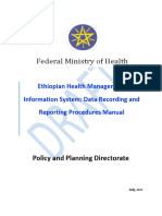 HMIS Recording and Reporting Procedures