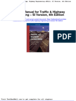 Full Download Solution Manual For Traffic Highway Engineering Si Version 4th Edition PDF Full Chapter