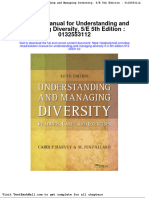Full Download Solution Manual For Understanding and Managing Diversity 5 e 5th Edition 0132553112 PDF Full Chapter