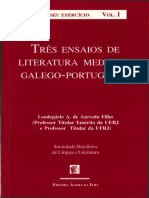 Três Ensaios de Literatura Medieval Galego-Portuguesa