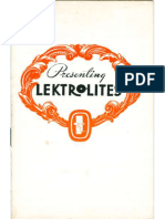 Catalog of Lighters Lektrolite