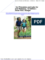 Full Download Test Bank For Principles and Labs For Fitness and Wellness 12 Edition Wener W K Hoeger PDF Full Chapter