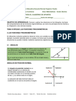 TEMA y Actividades G10P02A02 Las Funciones Trigonométricas2023