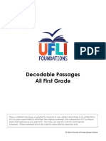 Foundations Decodables First