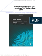 Full Download Family Violence Legal Medical and Social Perspectives 7th Wallace Test Bank PDF Full Chapter