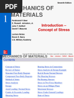 Chapter 1 - Introduction Concept of Stress