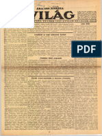 A Világ 1924. Január 25-I Száma A Lenin Című Cikkel A Lap Első És Második Oldalán