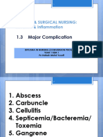 1.3 Major Complications