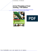 Full Download Test Bank For Principles of Cost Accounting 17th Edition PDF Full Chapter