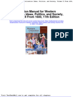Full Download Solution Manual For Western Civilization Ideas Politics and Society Volume II From 1600 11th Edition PDF Full Chapter