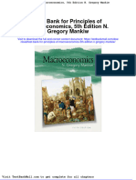 Full Download Test Bank For Principles of Macroeconomics 5th Edition N Gregory Mankiw PDF Full Chapter