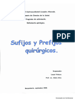 Sufijos y Prefijos Quirúrgicos