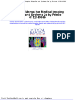 Full Download Solutions Manual For Medical Imaging Signals and Systems 2e by Prince 0132145189 PDF Full Chapter