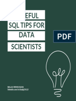 5 Useful SQL Tips For Data Scientists
