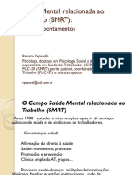 Saúde Mental Relacionada Ao Trabalho Renata Paparelli