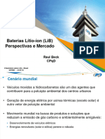 Baterias Litio Ion Perspectivas e Mercado