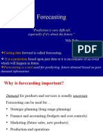 Forecasting