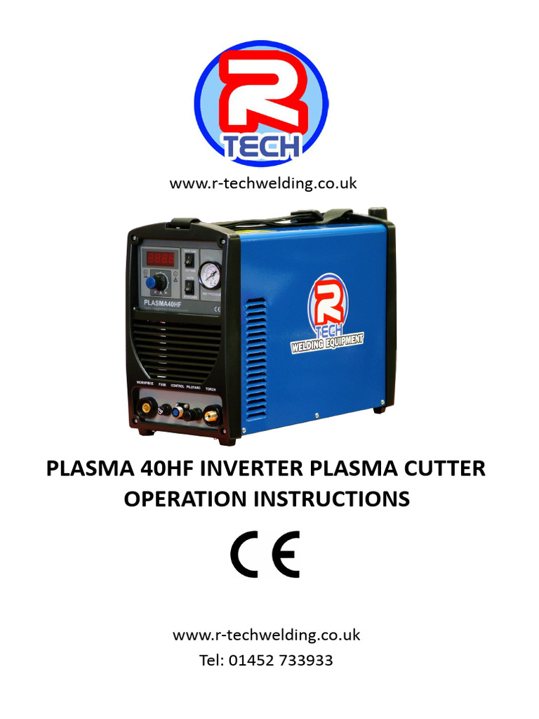 R-Tech Plasma 40HF Operation Manual | PDF | Electrical Connector ...