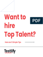 5 Core Values To Attract Top Talent