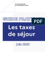 Guide Pratique Taxe Sejour 2021