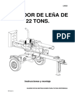 Manual Partidor de Leña Krafter LSE 22 1