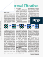 1990 Freire Et Al Analytical Chemistry 62 18 Isothermal Titration Calorimetry