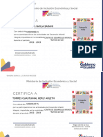 Certificados CDI RAYITOS DE SOL 2023