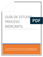Guía Proceso Mercantil