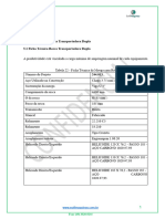 Datos Tecnicos de La Caldera