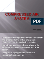 Compressed Air Syystem and Screw Compressor