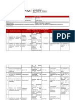 Carta Descriptiva Sesión 0 Presentación Del Curso