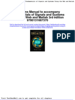 Full Download Solutions Manual To Accompany Fundamentals of Signals and Systems Using The Web and Matlab 3rd Edition 9780131687370 PDF Full Chapter