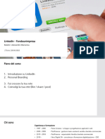 Utilizzo Di LinkedIn - Corso Fondounimpresa