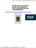Full Download Solutions Manual To Accompany Gravity An Introduction To Einsteins General Relativity 9780805386622 PDF Full Chapter