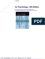 Full Download Test Bank For Psychology 10th Edition PDF Full Chapter