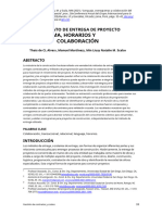 Alves Et Al. 2021 - Project Delivery Contract Language, Schedules, and Collaboration - En.es