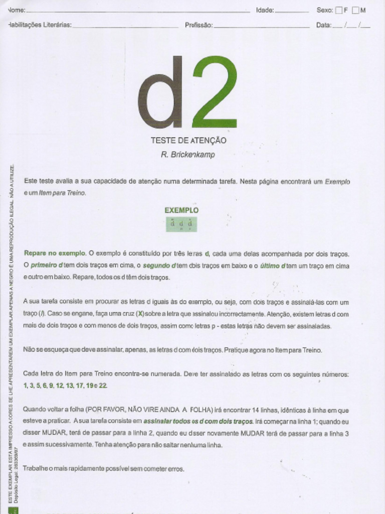 d2 - Versão para Impressão | PDF