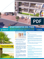 Brochure Apartamentos Sol y Mar Imprenta