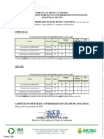 Atribuições Legais e Estatutárias, Torna Pública As Seguintes Retificações