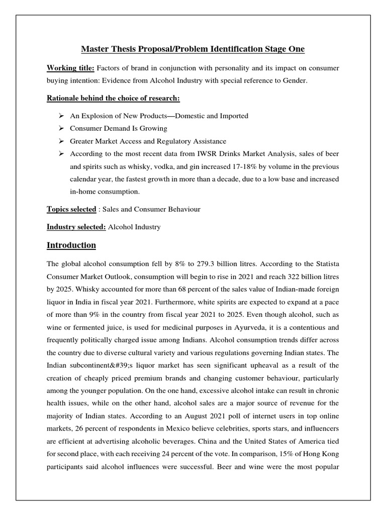 Master Thesis Viva Pdf Consumer Behaviour Behavior