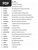 SAT Roots, Prefixes, and Suffixes Guide | PDF | English Language ...